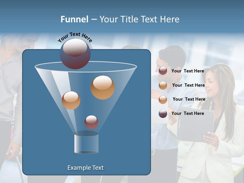 Hispanic People Entrepreneurs PowerPoint Template