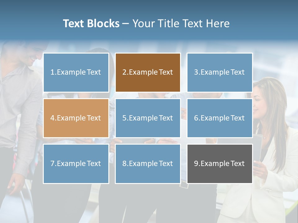 Hispanic People Entrepreneurs PowerPoint Template