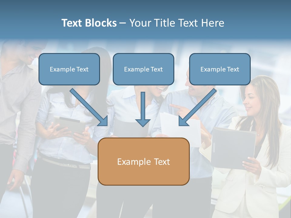 Hispanic People Entrepreneurs PowerPoint Template