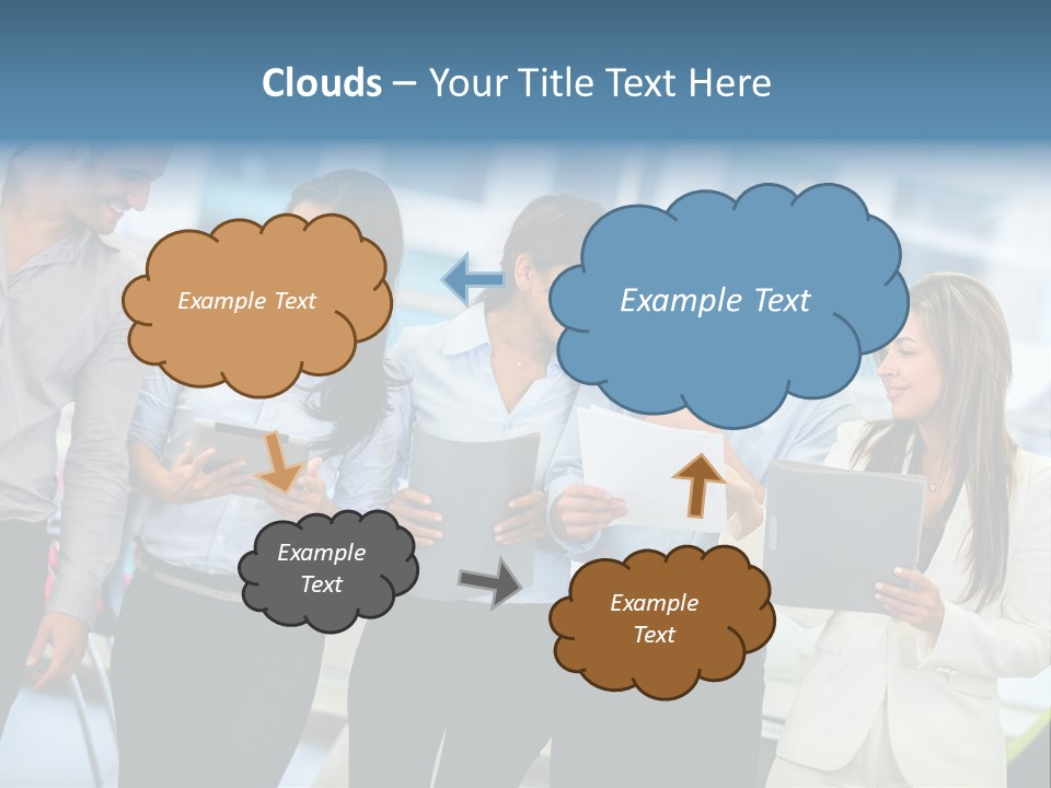 Hispanic People Entrepreneurs PowerPoint Template