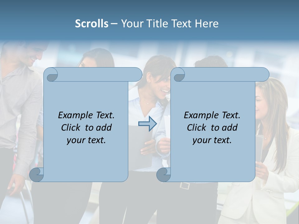 Hispanic People Entrepreneurs PowerPoint Template