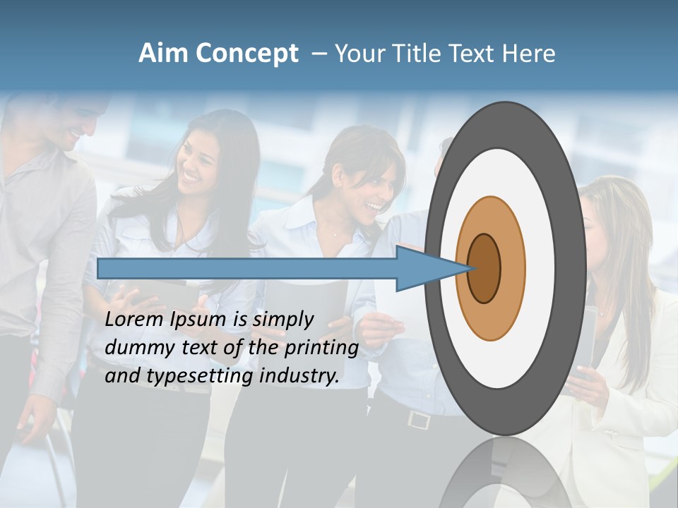 Hispanic People Entrepreneurs PowerPoint Template