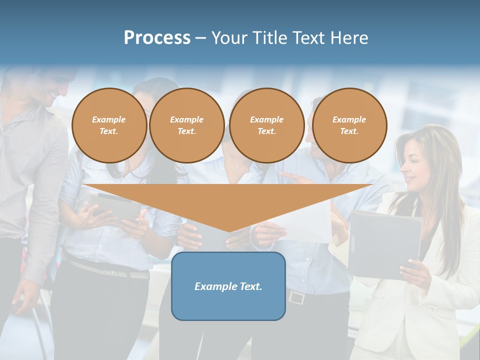 Hispanic People Entrepreneurs PowerPoint Template