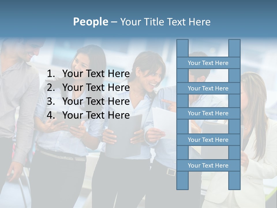 Hispanic People Entrepreneurs PowerPoint Template