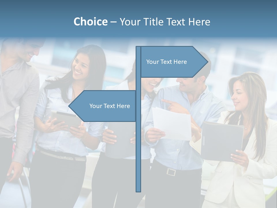 Hispanic People Entrepreneurs PowerPoint Template