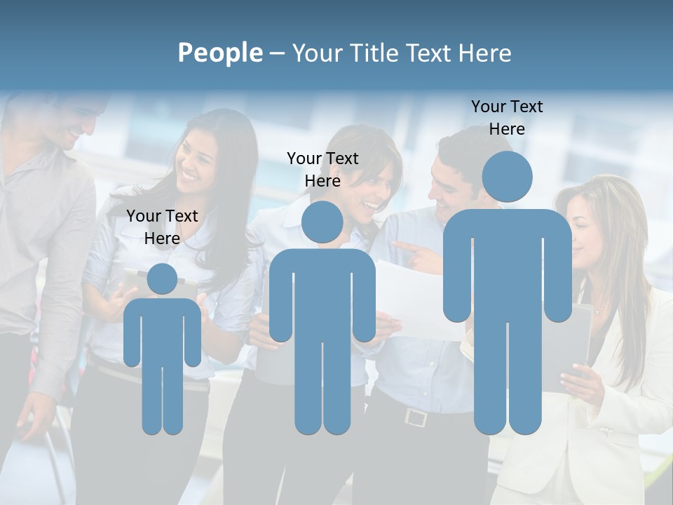 Hispanic People Entrepreneurs PowerPoint Template