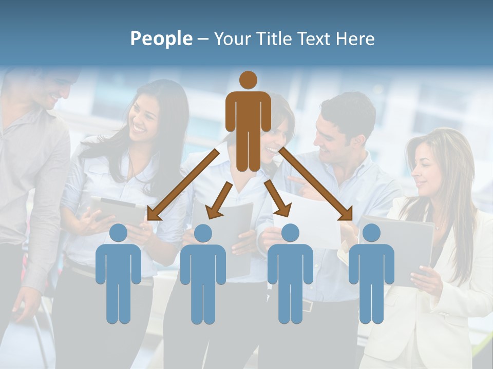 Hispanic People Entrepreneurs PowerPoint Template