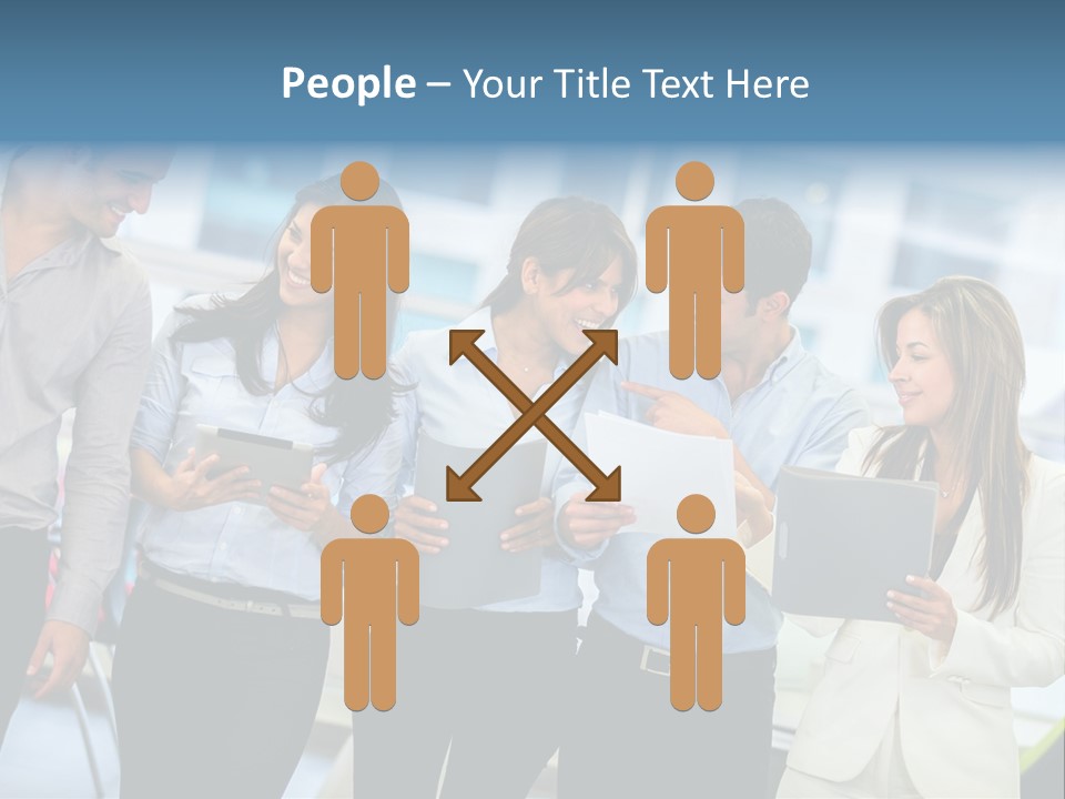 Hispanic People Entrepreneurs PowerPoint Template