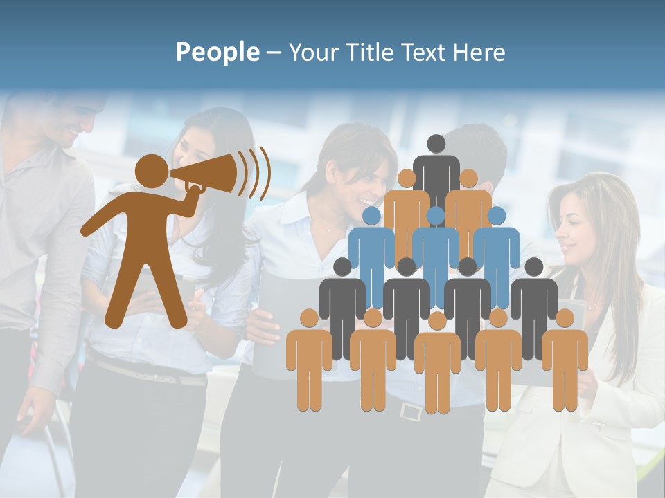 Hispanic People Entrepreneurs PowerPoint Template