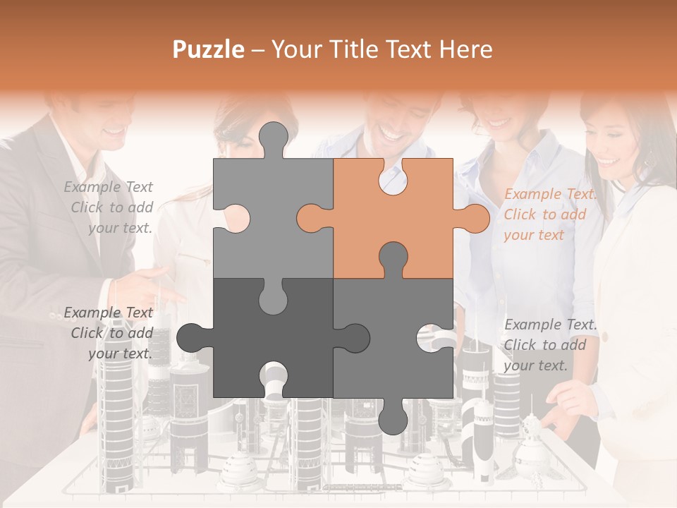 Architects People Coworkers PowerPoint Template