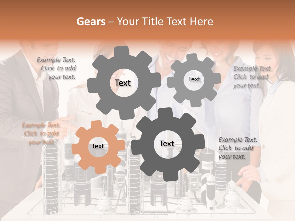 Architects People Coworkers PowerPoint Template