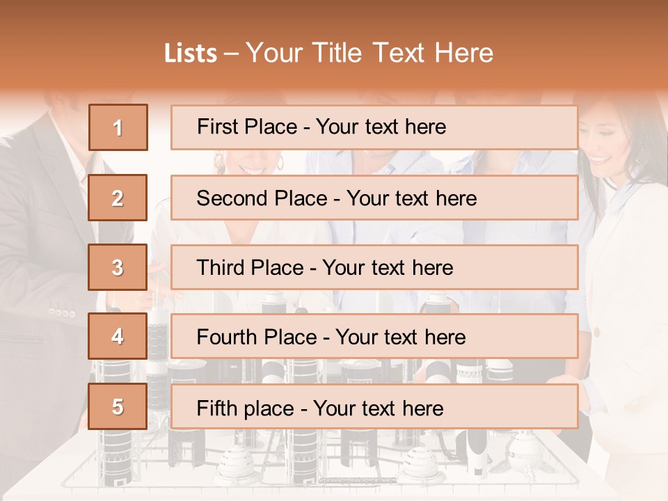 Architects People Coworkers PowerPoint Template