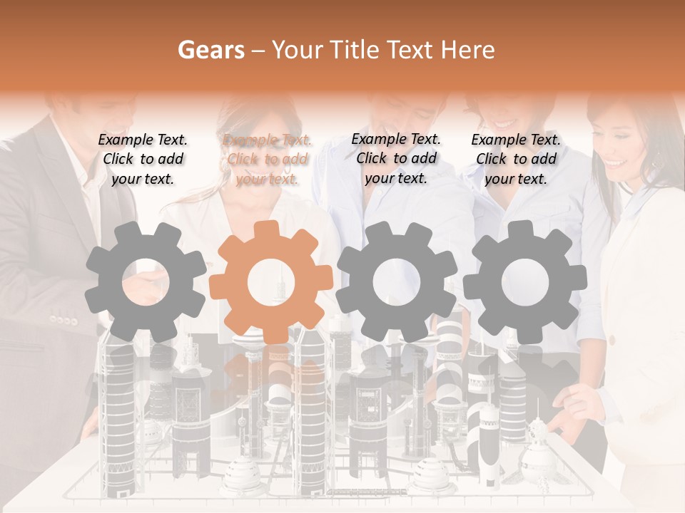 Architects People Coworkers PowerPoint Template