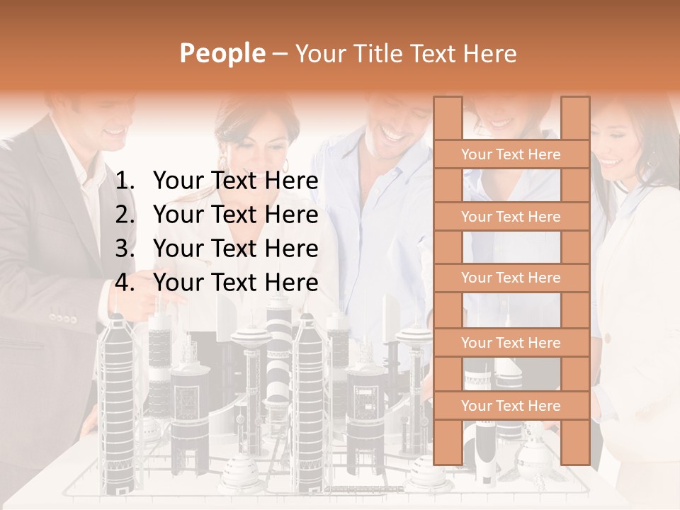 Architects People Coworkers PowerPoint Template