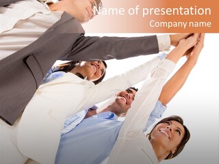 Latin Corporate Professionals PowerPoint Template