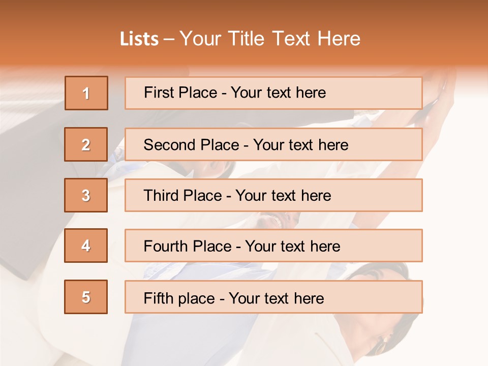 Latin Corporate Professionals PowerPoint Template