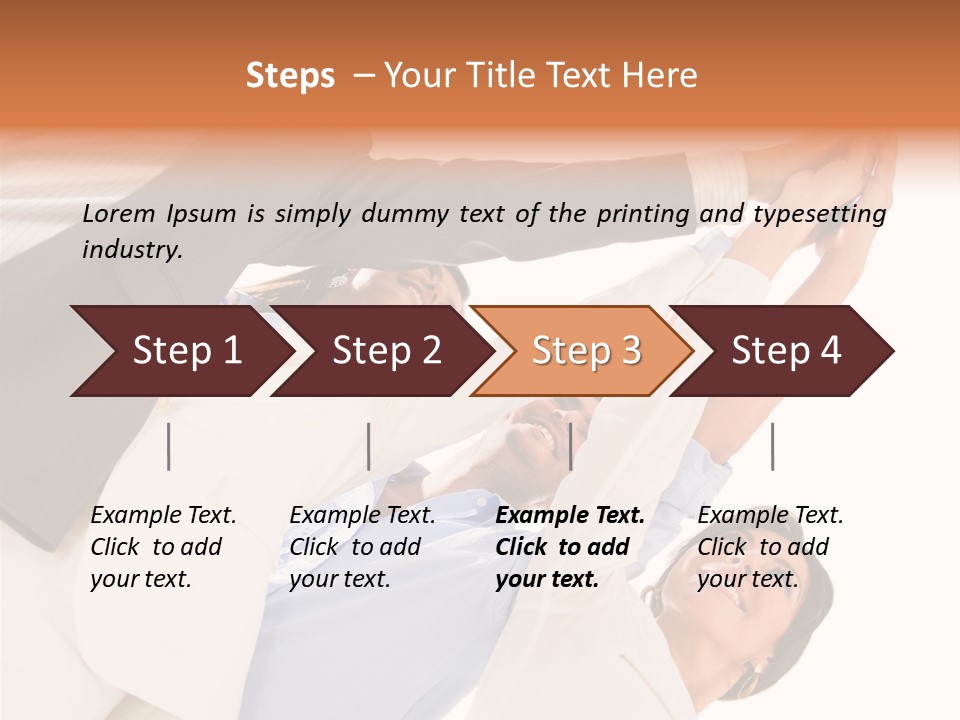 Latin Corporate Professionals PowerPoint Template
