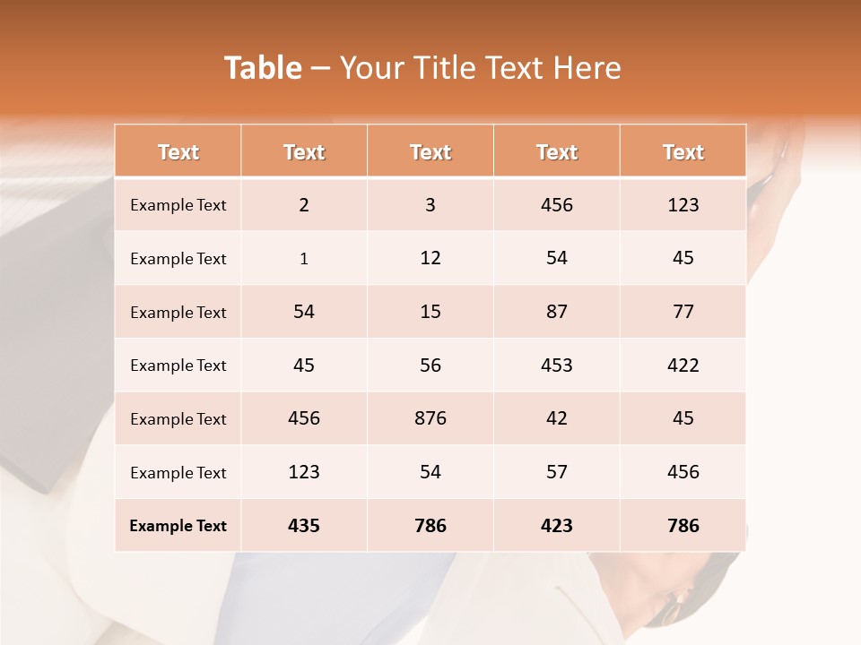 Latin Corporate Professionals PowerPoint Template