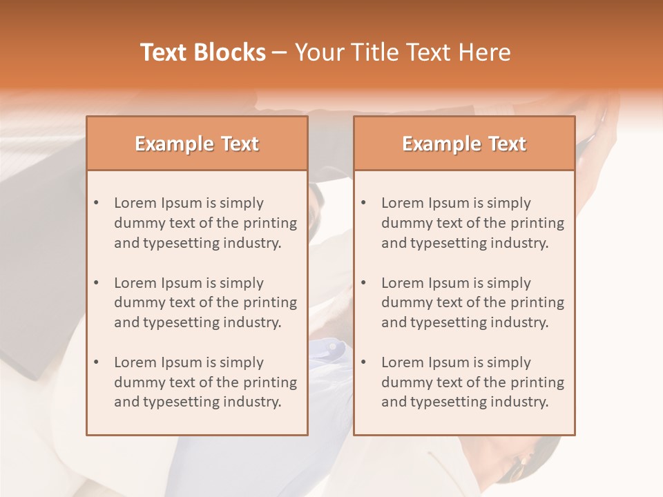 Latin Corporate Professionals PowerPoint Template