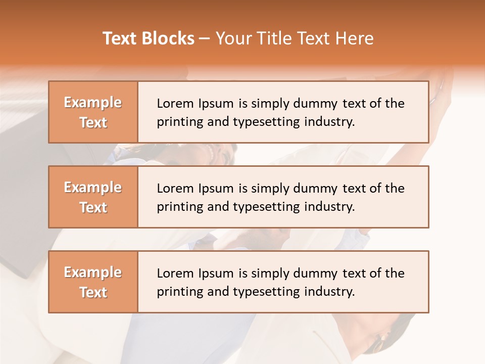 Latin Corporate Professionals PowerPoint Template