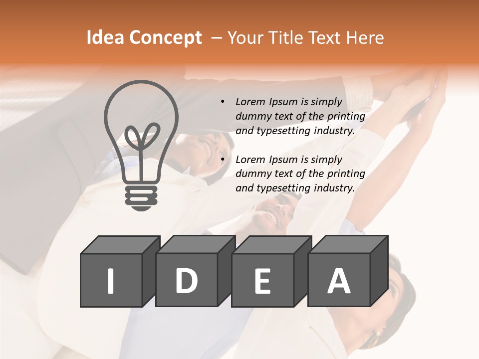 Latin Corporate Professionals PowerPoint Template