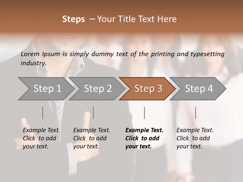 Worker People Attractive PowerPoint Template