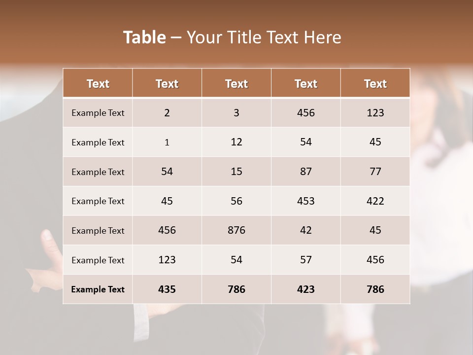Worker People Attractive PowerPoint Template