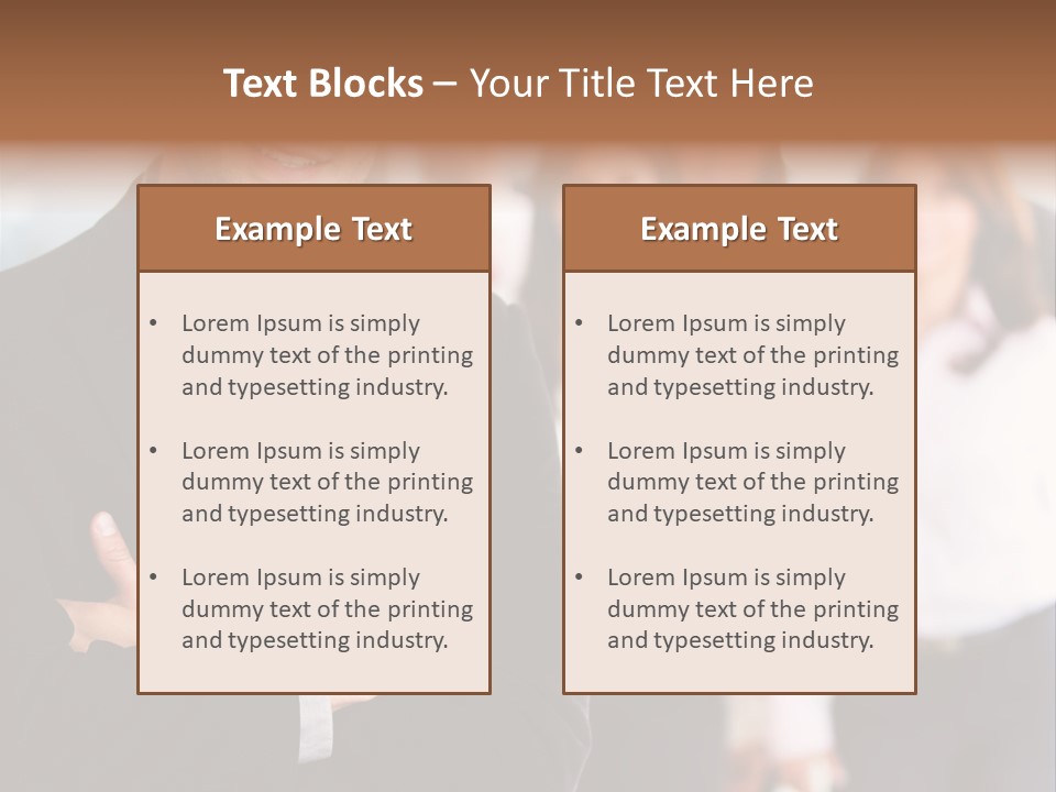 Worker People Attractive PowerPoint Template