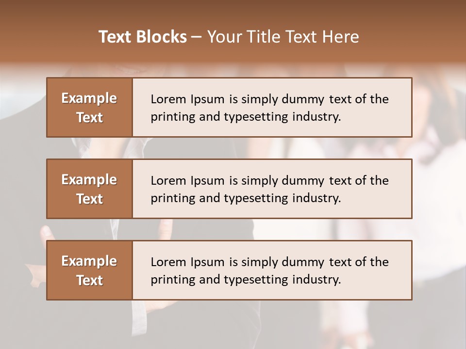 Worker People Attractive PowerPoint Template