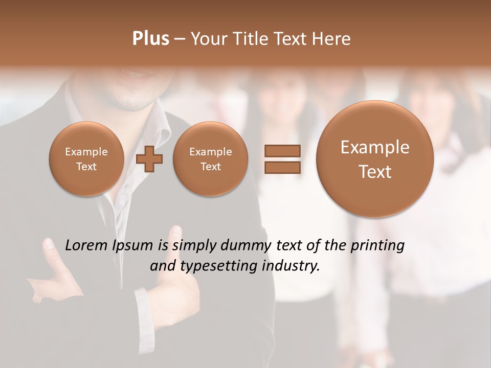 Worker People Attractive PowerPoint Template