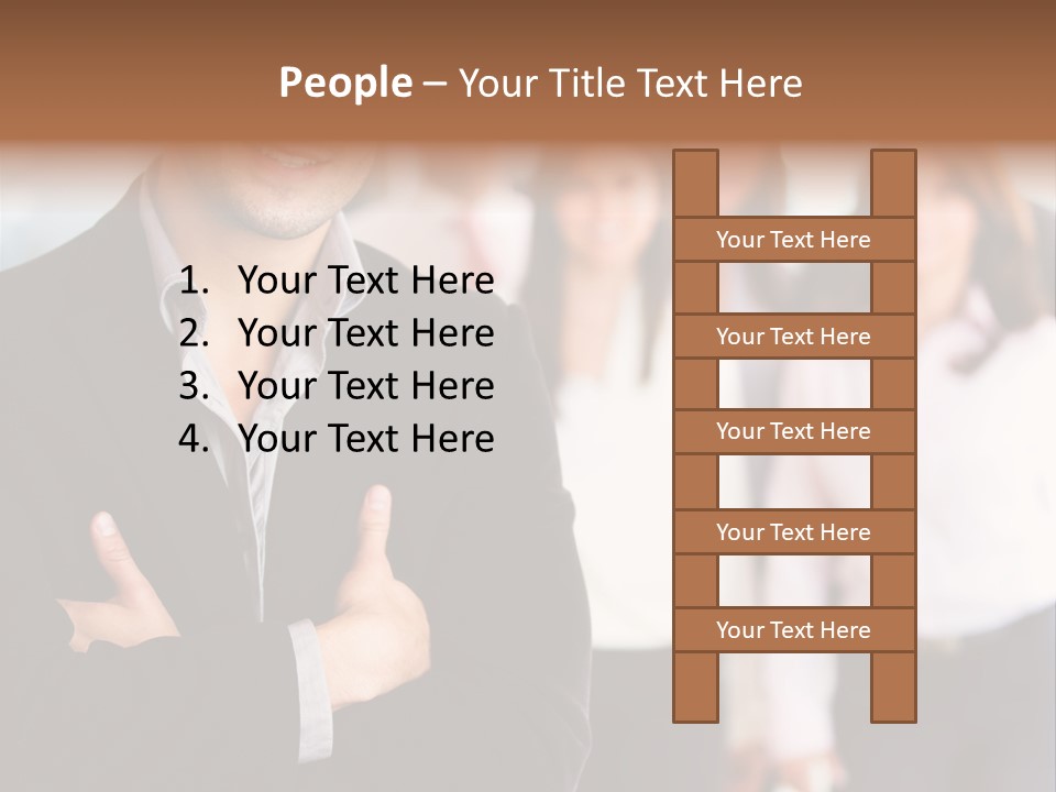 Worker People Attractive PowerPoint Template