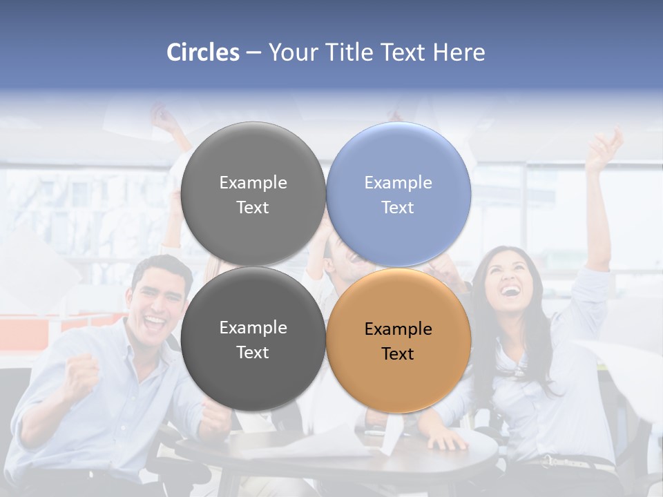 Triumph Smile Office PowerPoint Template