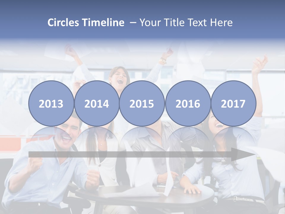 Triumph Smile Office PowerPoint Template