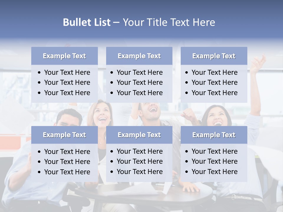 Triumph Smile Office PowerPoint Template