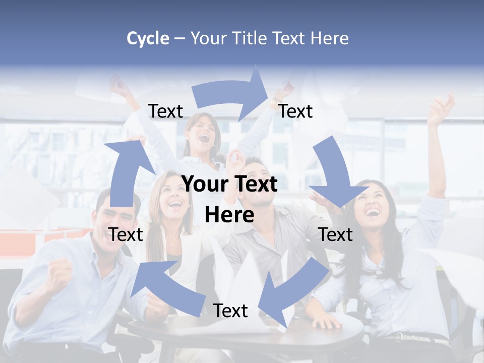 Triumph Smile Office PowerPoint Template