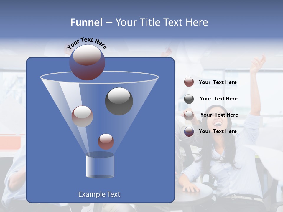 Triumph Smile Office PowerPoint Template