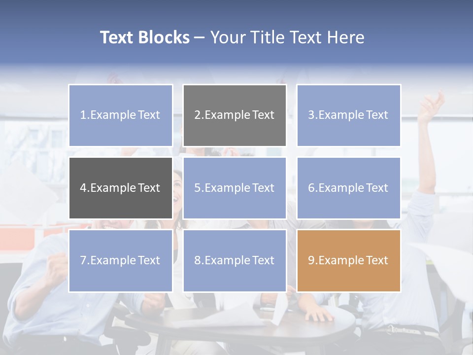 Triumph Smile Office PowerPoint Template