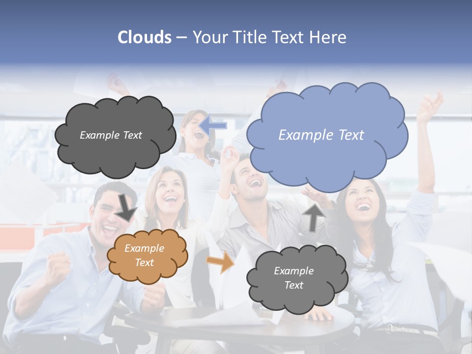 Triumph Smile Office PowerPoint Template