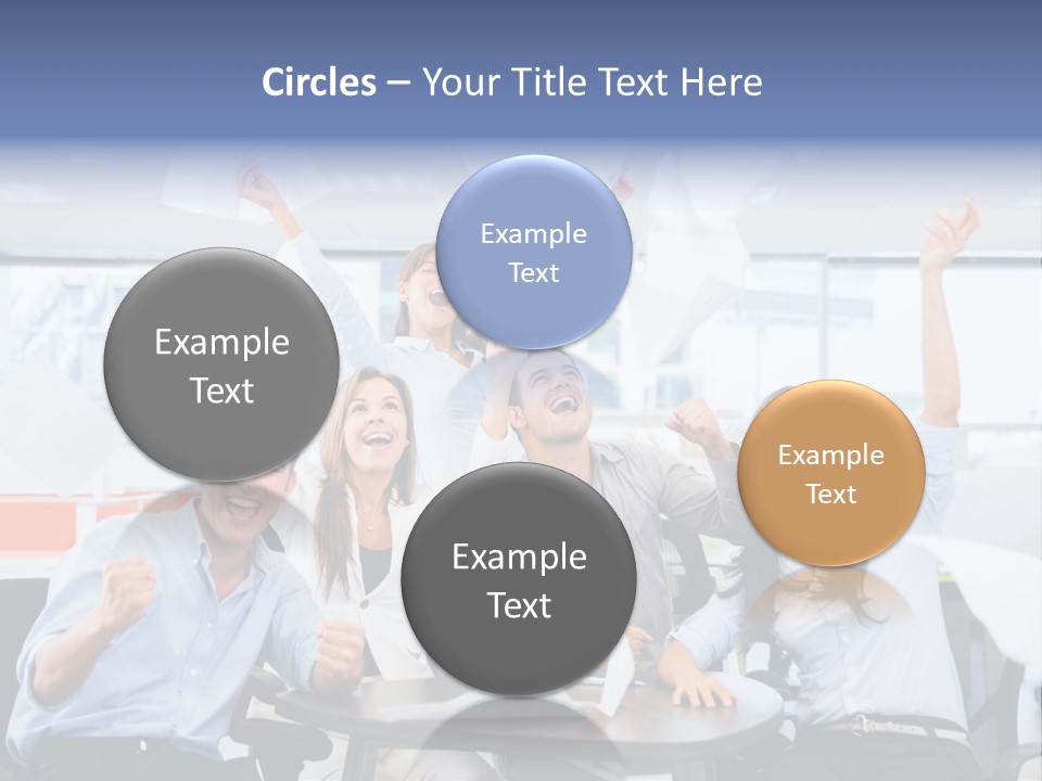 Triumph Smile Office PowerPoint Template