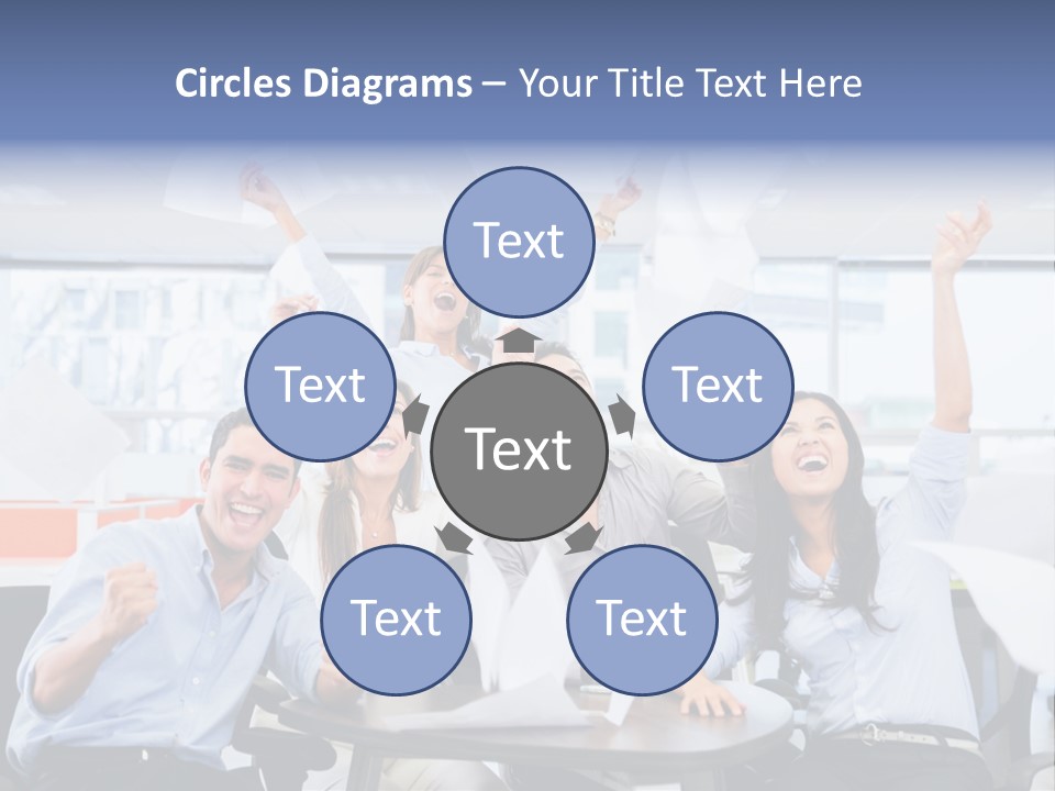 Triumph Smile Office PowerPoint Template