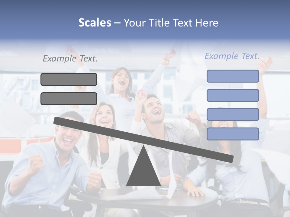 Triumph Smile Office PowerPoint Template