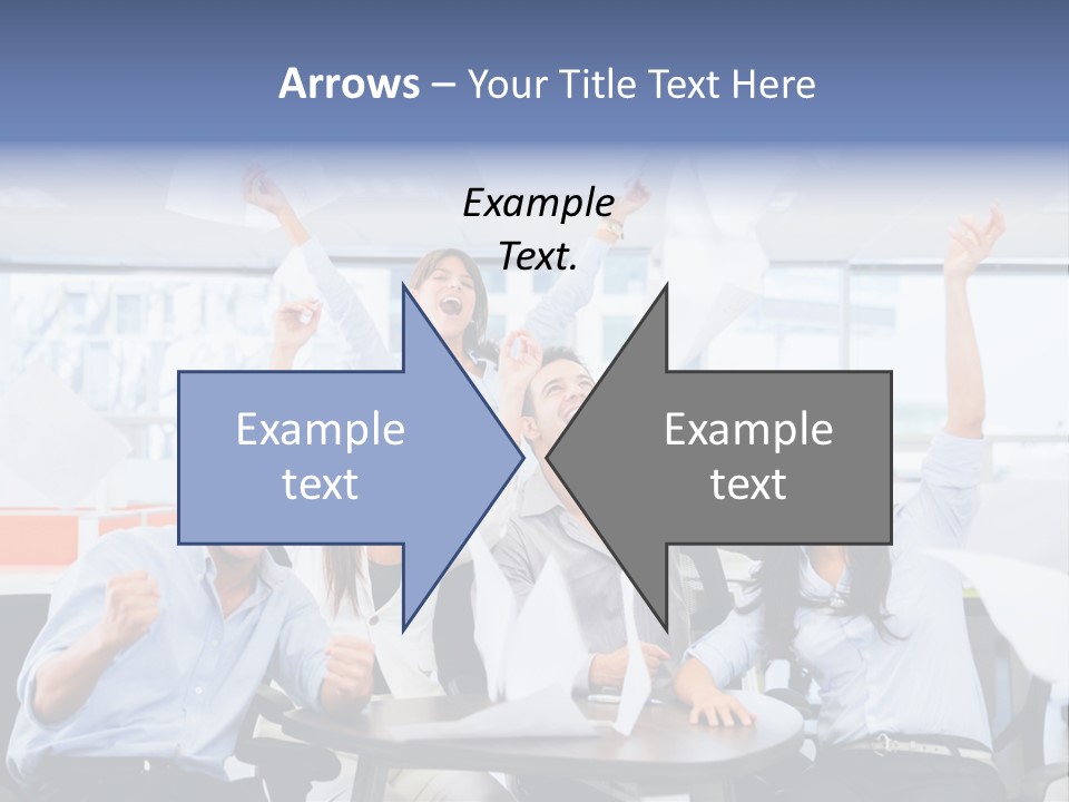 Triumph Smile Office PowerPoint Template