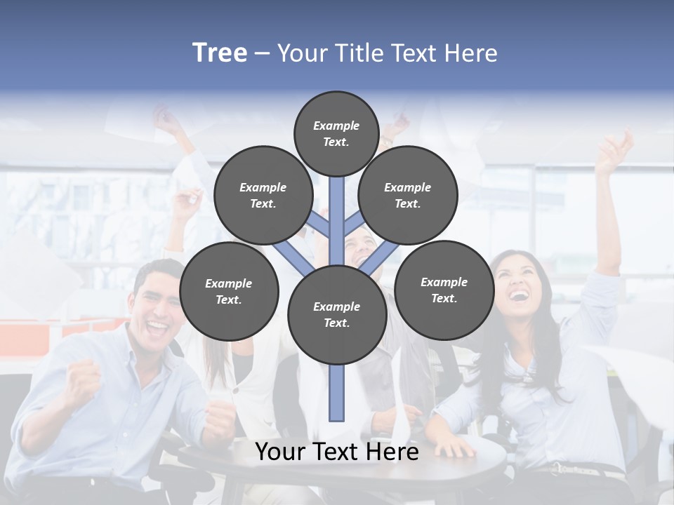 Triumph Smile Office PowerPoint Template