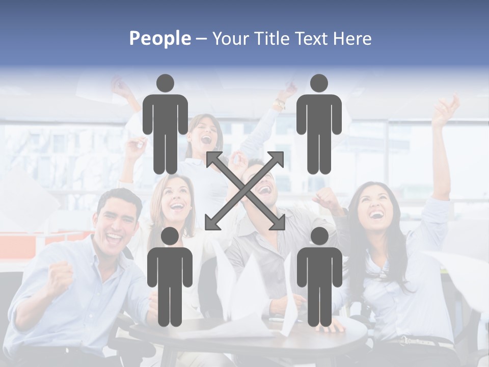 Triumph Smile Office PowerPoint Template