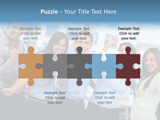 People Celebration Winners PowerPoint Template