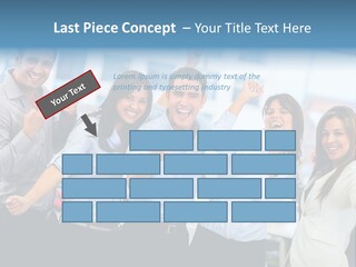 People Celebration Winners PowerPoint Template