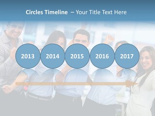 People Celebration Winners PowerPoint Template