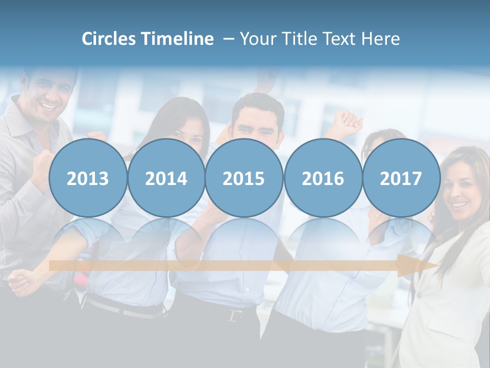 People Celebration Winners PowerPoint Template