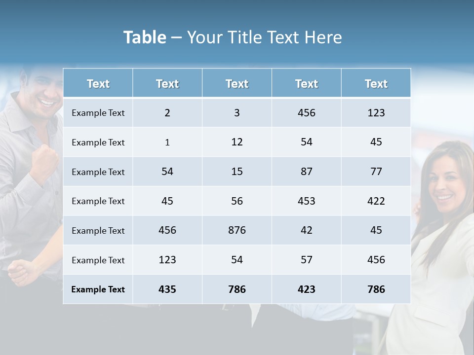 People Celebration Winners PowerPoint Template