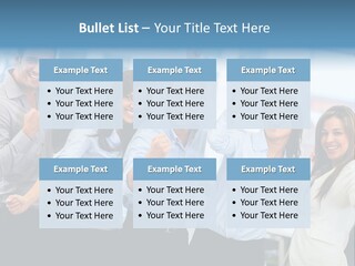 People Celebration Winners PowerPoint Template